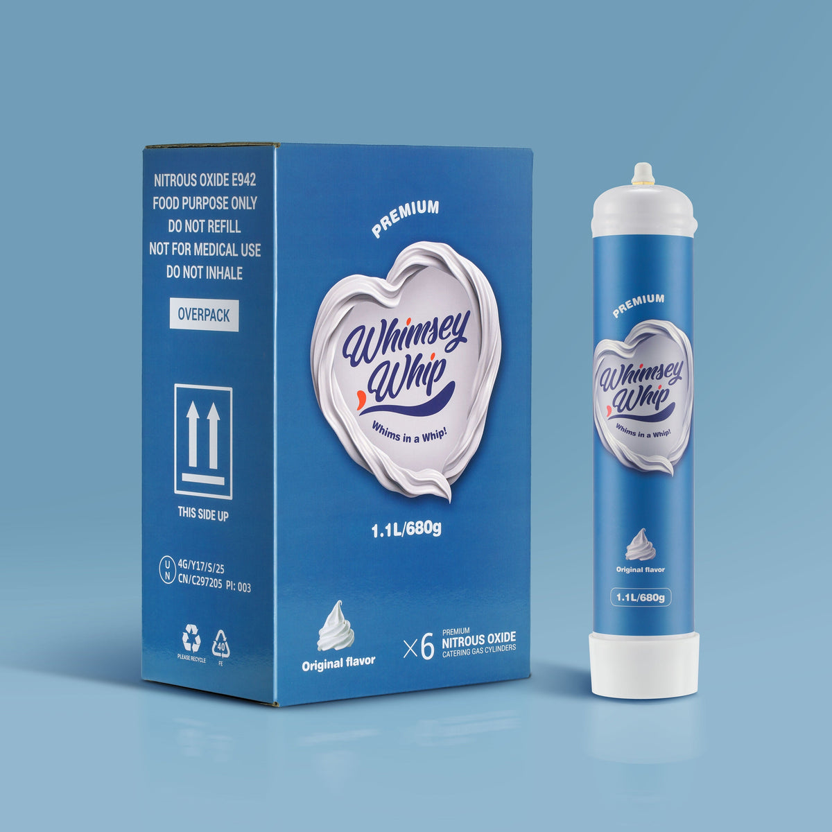 Whimsey Whip 1.1L Original Flavor