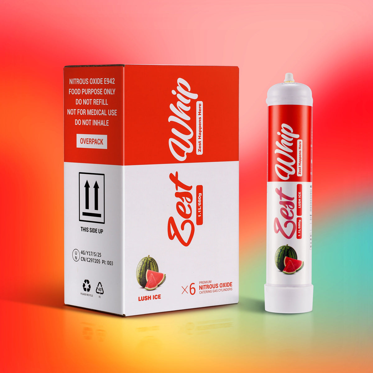 Zest Whip 1.1L Lush Ice