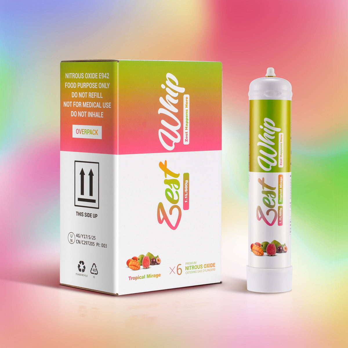 Zest Whip 1.1L Tropical Mirage